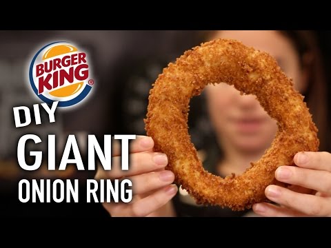 DIY Giant Onion Ring