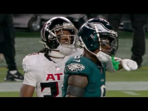 Ray-Ray McCloud THROWS PUNCH at CJ Gardner Johnson After Play 😳 Eagles vs Falcons 2024 Highlights