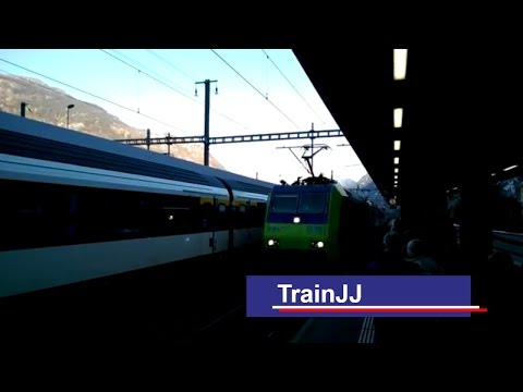 BLS Cargo | Ralpin am Bahnhof Visp