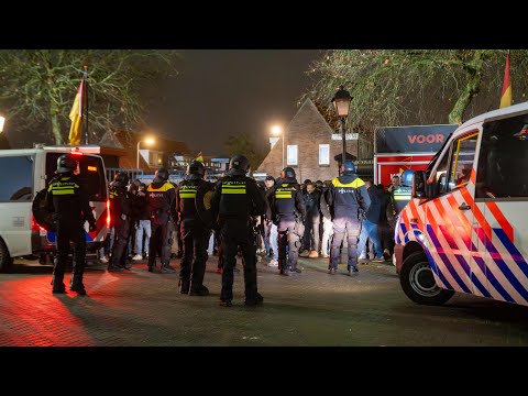 ME räumt GAE-Stadion nach dem Spiel gegen den VfB Stuttgart, mehrere Festnahmen und Verletzte