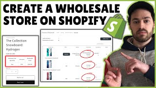 Shopify Wholesale Store Tutorial - Setup Wholesale Sections Easily Without Shopify Plus