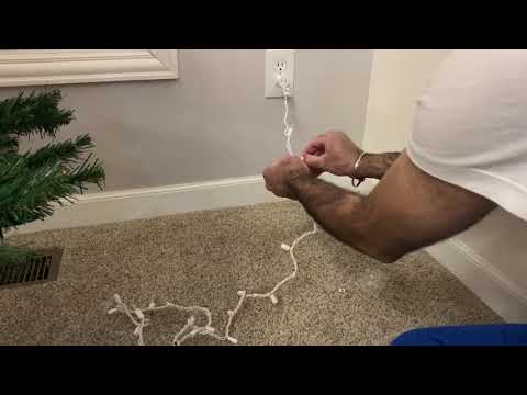 How to fix Christmas Lights / a Series of Lights without aTester?