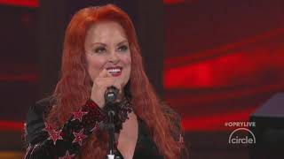 Wynonna Judd at the Grand Ole Opry Live " I SAW THE LIGHT "