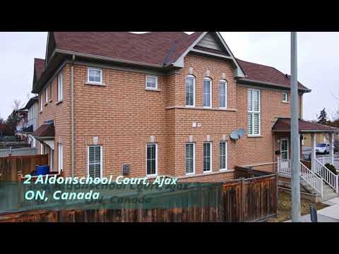 2 Aldonschool Court, Ajax, ON, Canada
