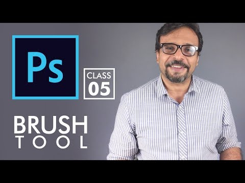 Brush Tool Adobe Photoshop for Beginners Class 5 Urdu Hindi