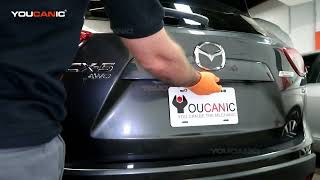 2013-2017 Mazda CX-5 - How to Open the Trunk or Hatch Manually