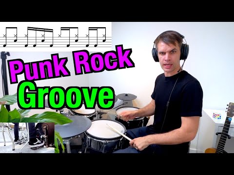 Punk Rock Groove - DRUM LESSON