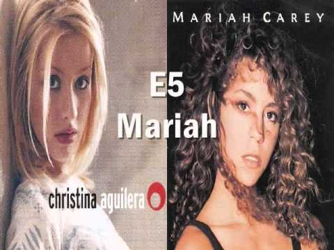 Mariah Carey vs Christina Aguilera (Vocal Range: Debut Albums)