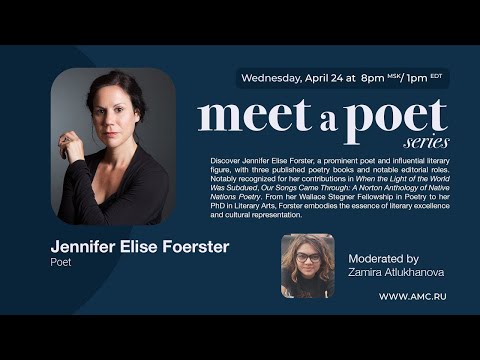 Meet a Poet: Jennifer Elise Foerster (Replay)