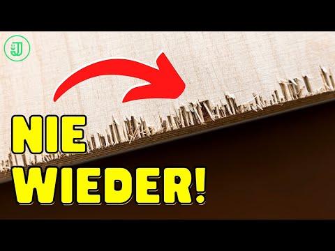 Schon gewusst? So verhinderst du AUSRISSE im HOLZ beim SÄGEN... | Jonas Winkler