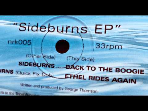 The Plastic Avengers present " Sideburns ep " Back To The Boogie