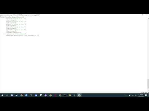 AutoAttendance.py Programming Montage