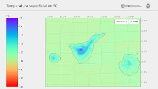 Tenerife Temperature forecast: 20251027
