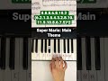 Super Mario Main Theme Piano Tutorial Piano Pianotutorial Mario Supermario Maintheme Music