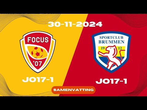 Uitermate Effectieve Middag | Focus'07 JO17-1 - SC Brummen JO17-1 | Samenvatting