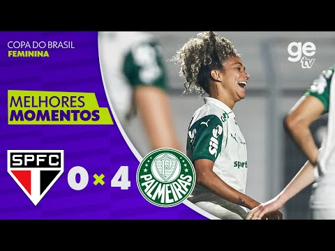 Gols e lances de São Paulo x Palmeiras