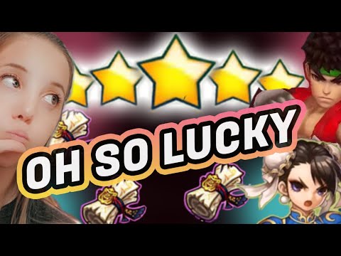 RNG IS ON OUR SIDE!!! ~ SO MANY STREET FIGHTERS PULLED~ Summoners War