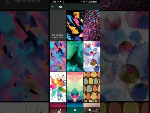 HOW TO ACTIVATE DAILY WALLPAPER ON NOKIA 1.4...