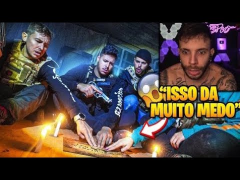 TASPIO REAGE a USAMOS O TABULEIRO OUIJA NA LENDA DO POLTERGEIST - CAÇADORES DE LENDAS