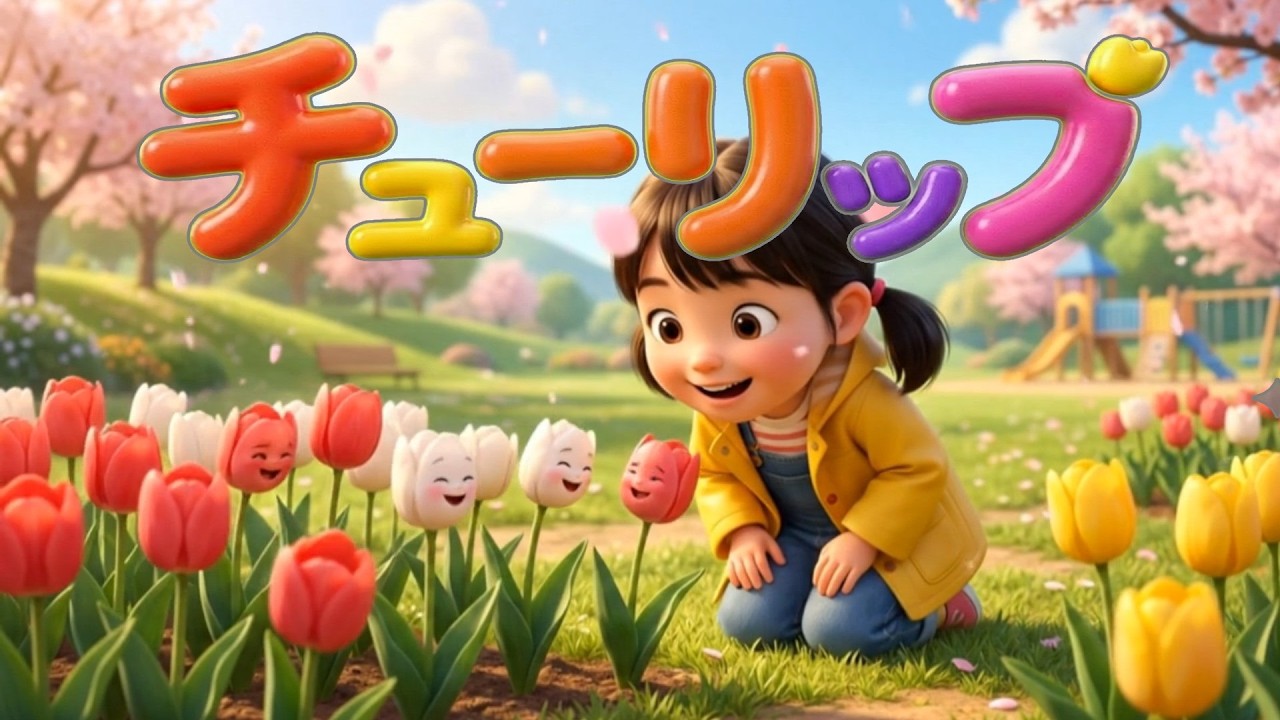 チューリップ【童謡】【日本の歌・唱歌】チューリップの花