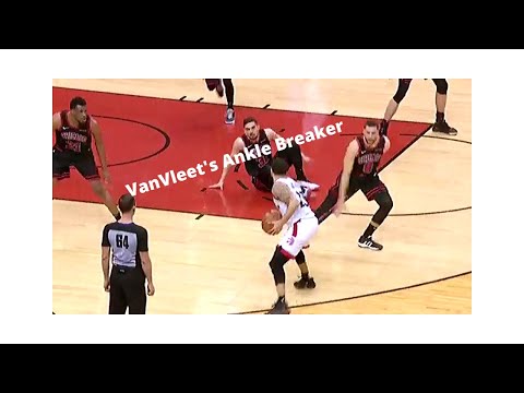 VanVleet Ankle Breaker vs Bulls