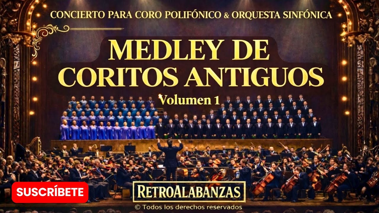 Coritos Cristianos Antiguos | Vol. 1 – 32 Alabanzas del Recuerdo (Coro y Orquesta sinfónica)
