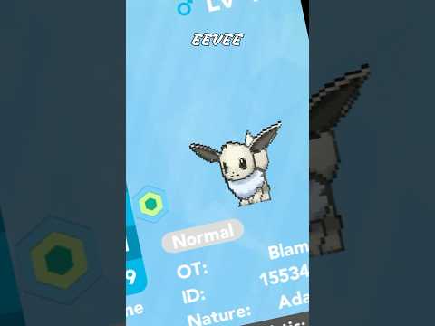 Here’s How To Get A Free SHINY Eevee! #shorts #pokemonbrickbronze #shinypokemon #roblox #pbb
