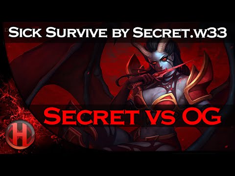 Sick Survive Secret.W33 vs. OG Dota 2 @Major [REUPLOAD]