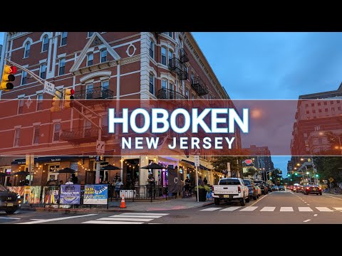 Hoboken, New Jersey - Walking Tour [4K]