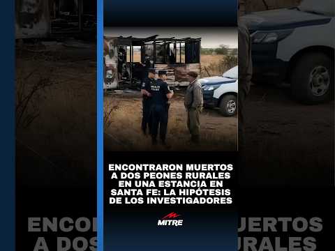 Encontraron muertos a dos peones rurales en una estancia en Santa Fe