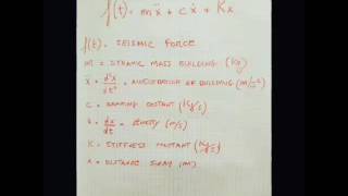 Some basic concepts about Structural and Earthquake Engineering