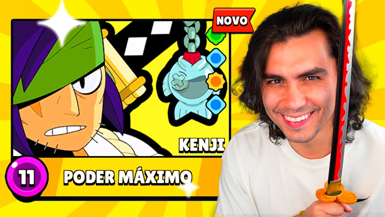 KENJI O NOVO LENDÁRIO DO BRAWL STARS