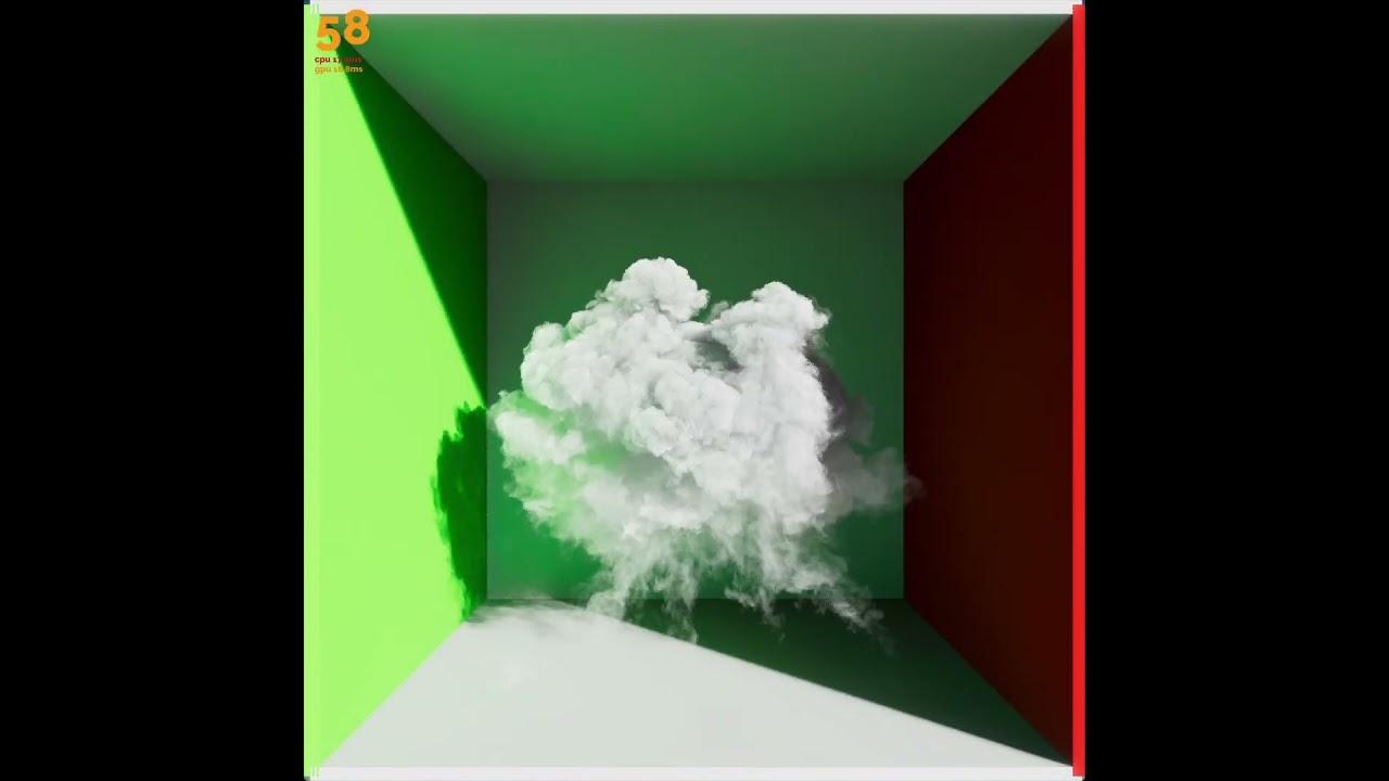 ❤️‍🔥 Heterogeneous volume rendering with shadows and global illumination