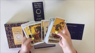 Unboxing A New Deck: The Original Rider Waite Smith Tarot // Interview Spread