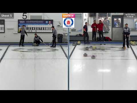 Dustin Woloschuk vs. Josh Heidt - Draw 3 - Curling Stadium Regina Highland SCT Spiel