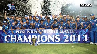 IPL 2013 Final Highlights || MI vs CSK Full Match - Mumbai Indians vs Chennai Super Kings Full Video