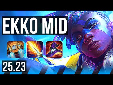EKKO vs VIKTOR (MID) | EUW Master | 25.23