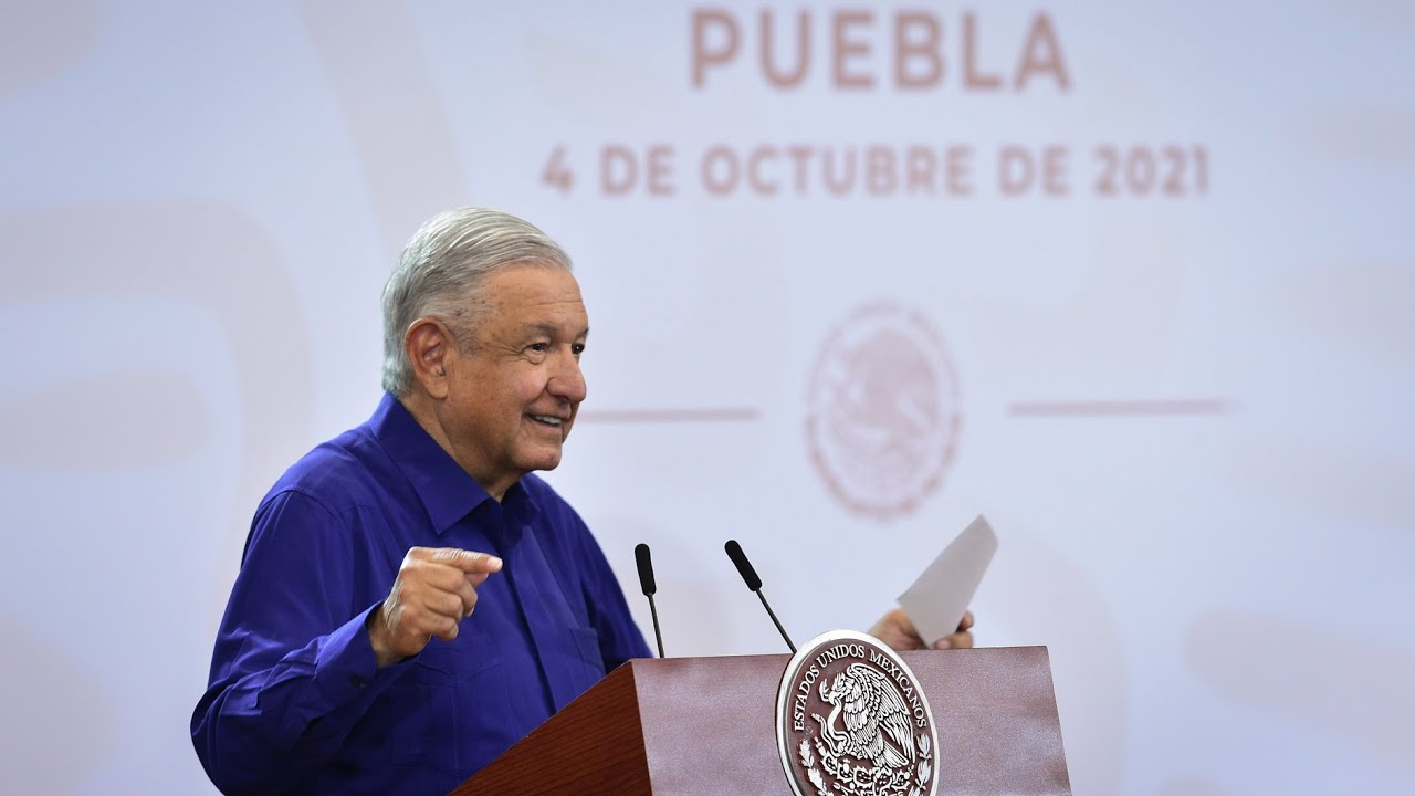 Mañanera de AMLO del 4 de octubre de 2021