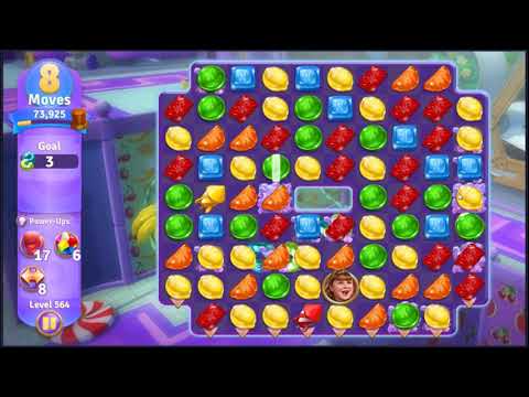 Wonka's World of Candy Level 564 - NO BOOSTERS + FULL STORY 🍫 | SKILLGAMING ✔️