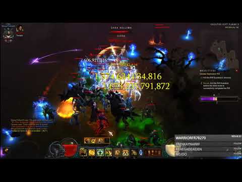 Diablo 3 | GR140 Solo Monk | Rank 1 EU (Swk Tempest Rush)