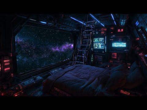 🎵 Private Interstellar Suite in Deep Space | Ambient Music and Deep Space Sounds | HD | LIVE