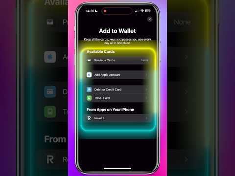 How to Add a Card to Apple Wallet on iPhone (Fast & Easy Tutorial) #shorts #shortvideo #iphone