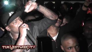 Skepta album launch party performs Mike Lowery live - Westwood