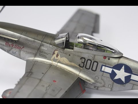 Advanced Natural Metal Finish : Building The Eduard P-51D Mustang 1/48 Scale : Episode.2