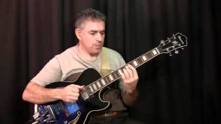 Skating In Central Park - Modern Jazz Quartet, Jim Hall & Bill Evans, solo fingerstyle jazz guitar