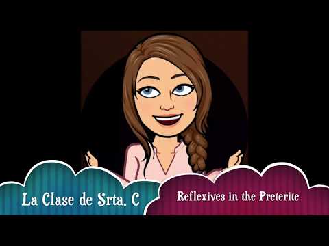 Reflexive Verbs in the Preterite