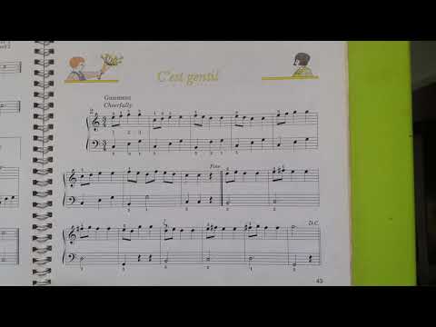 méthode rose p 43 : C'est gentil