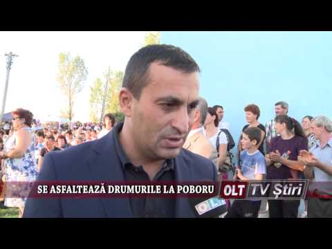 SE ASFALTEAZA DRUMURILE LA POBORU 0809