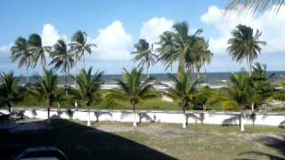 preview picture of video 'View from Atlantic Hotel Canavieiras Bahia Brasil 2011'