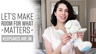 Keepsake Clutter: 4 Ideas to Stay Minimal | Minimalism for Beginners: Quick & Easy Organization Tips